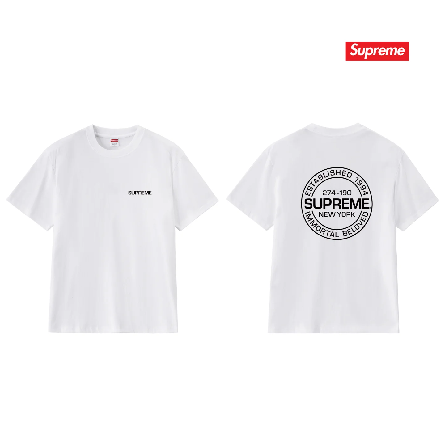 Logo Print Cotton Jersey T-Shirt D9012114 — view 6