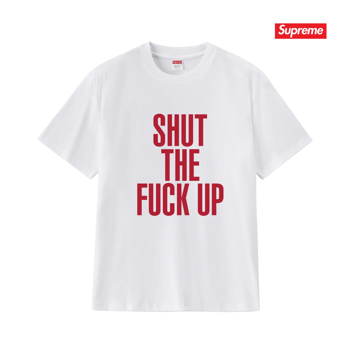 Supreme x Number (N)ine Shut Up Logo T-Shirt D4015783 — view 4