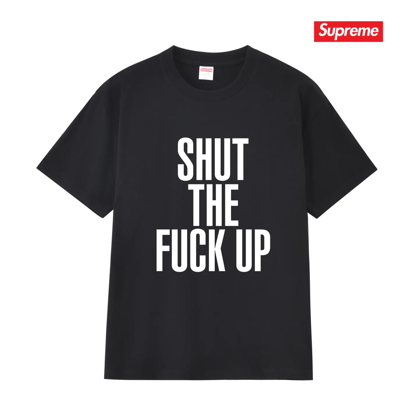 Supreme x Number (N)ine Shut Up Logo T-Shirt D9012113