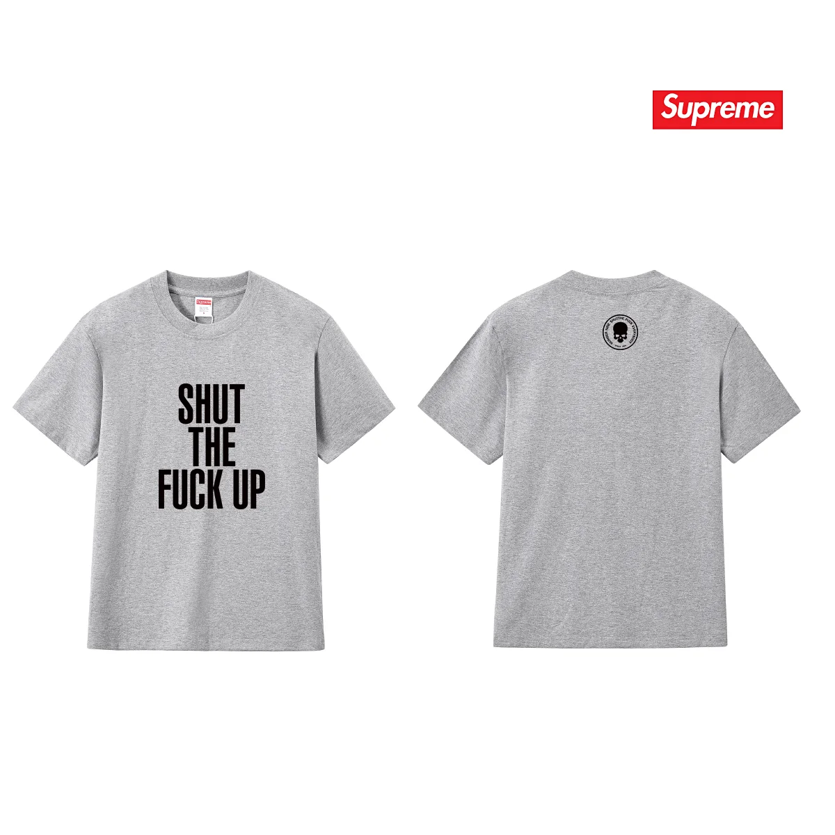 Supreme x Number (N)ine Shut Up Logo T-Shirt D9012113 — view 9