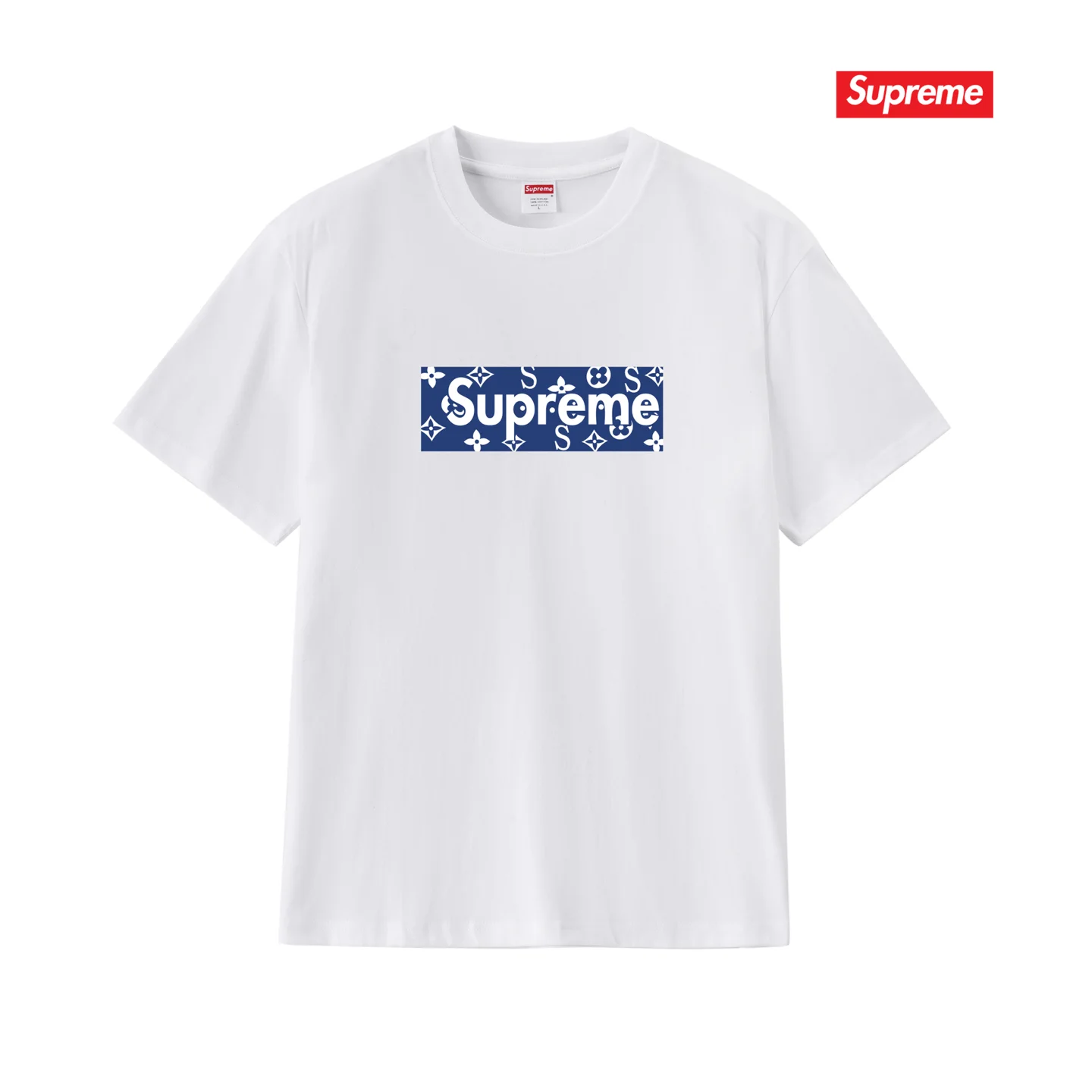 Monogram Box Logo Cotton T-Shirt D4015782 — view 3