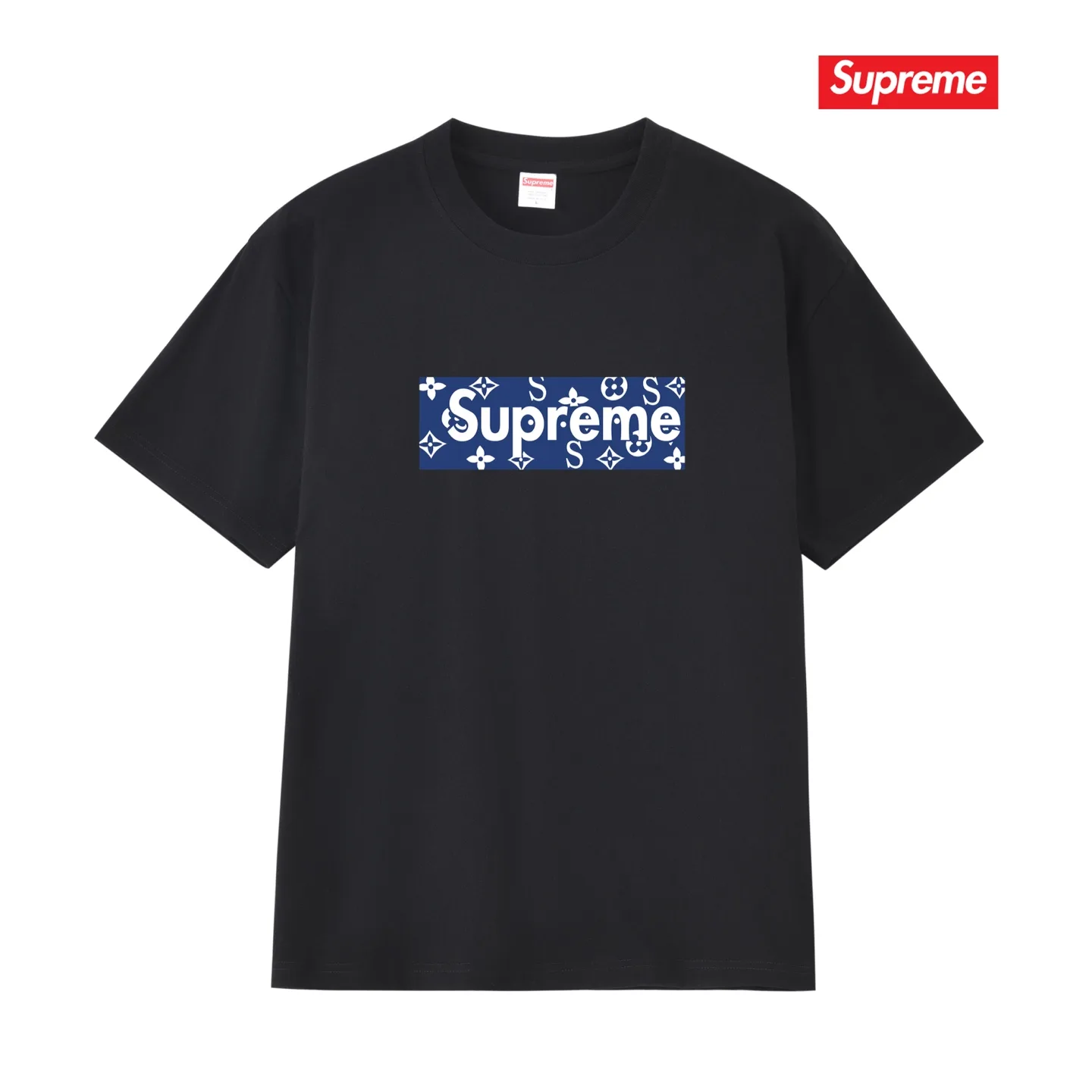 Monogram Box Logo Cotton T-Shirt D9012112