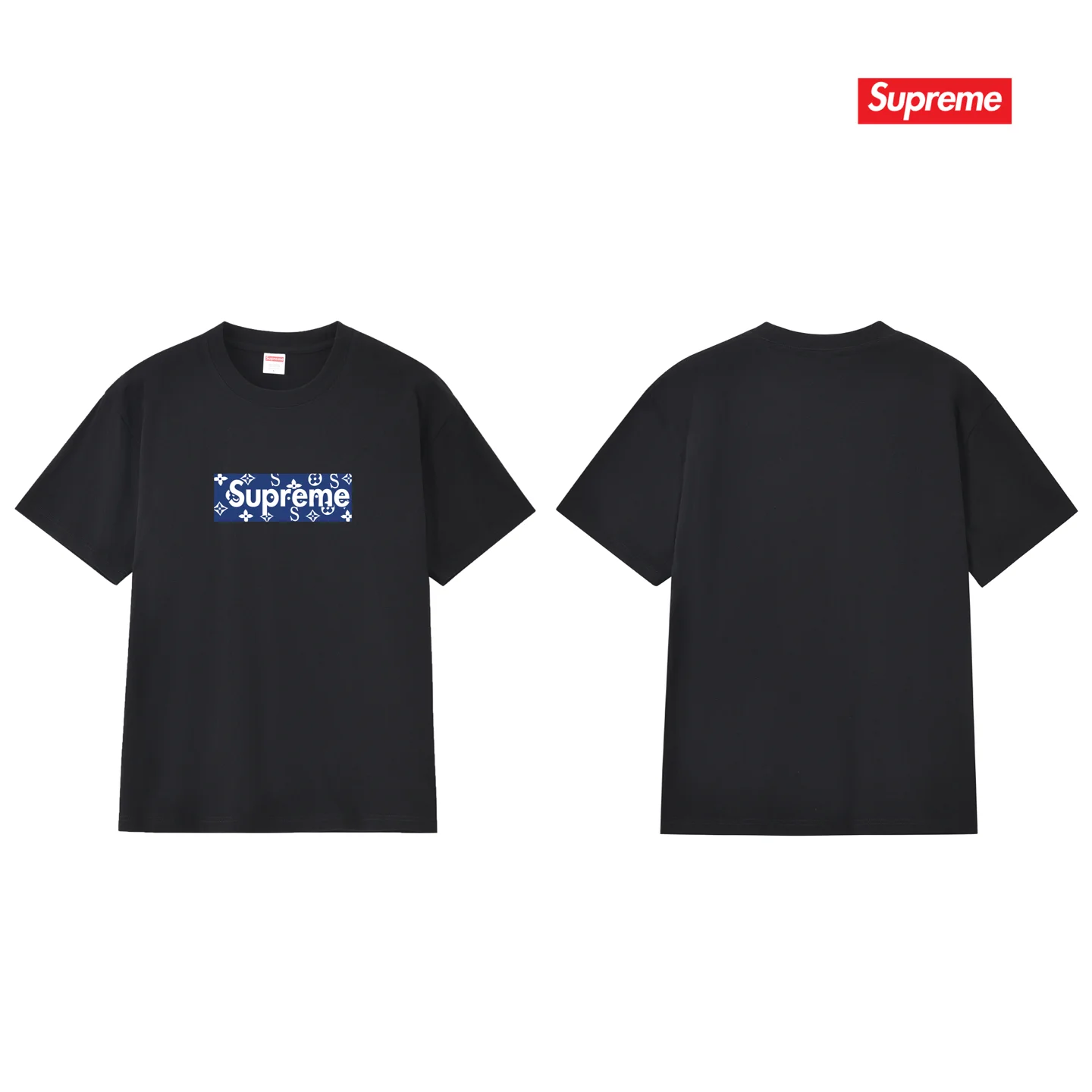 Monogram Box Logo Cotton T-Shirt D9012112 — view 2
