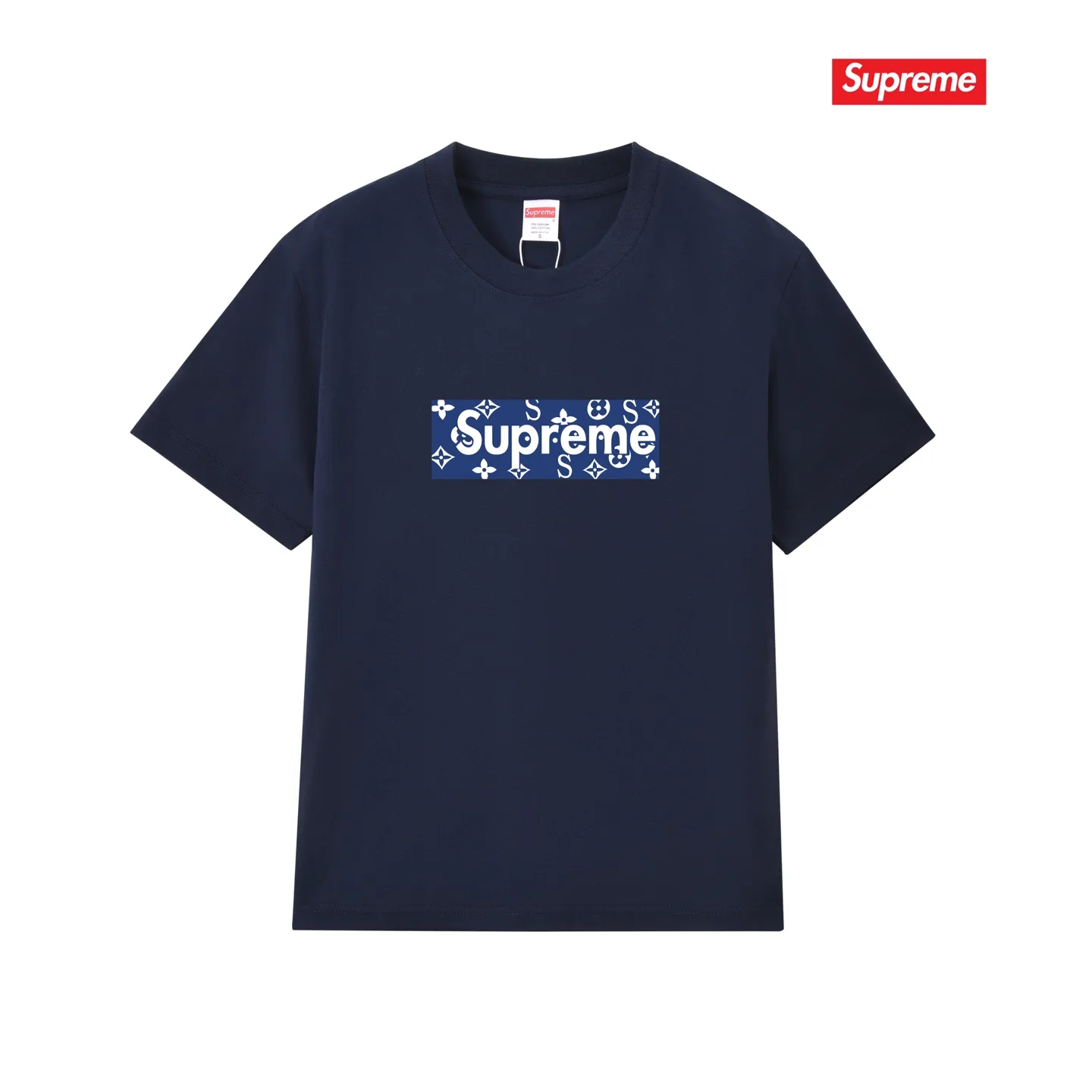 Monogram Box Logo Cotton T-Shirt D9012112 — view 9