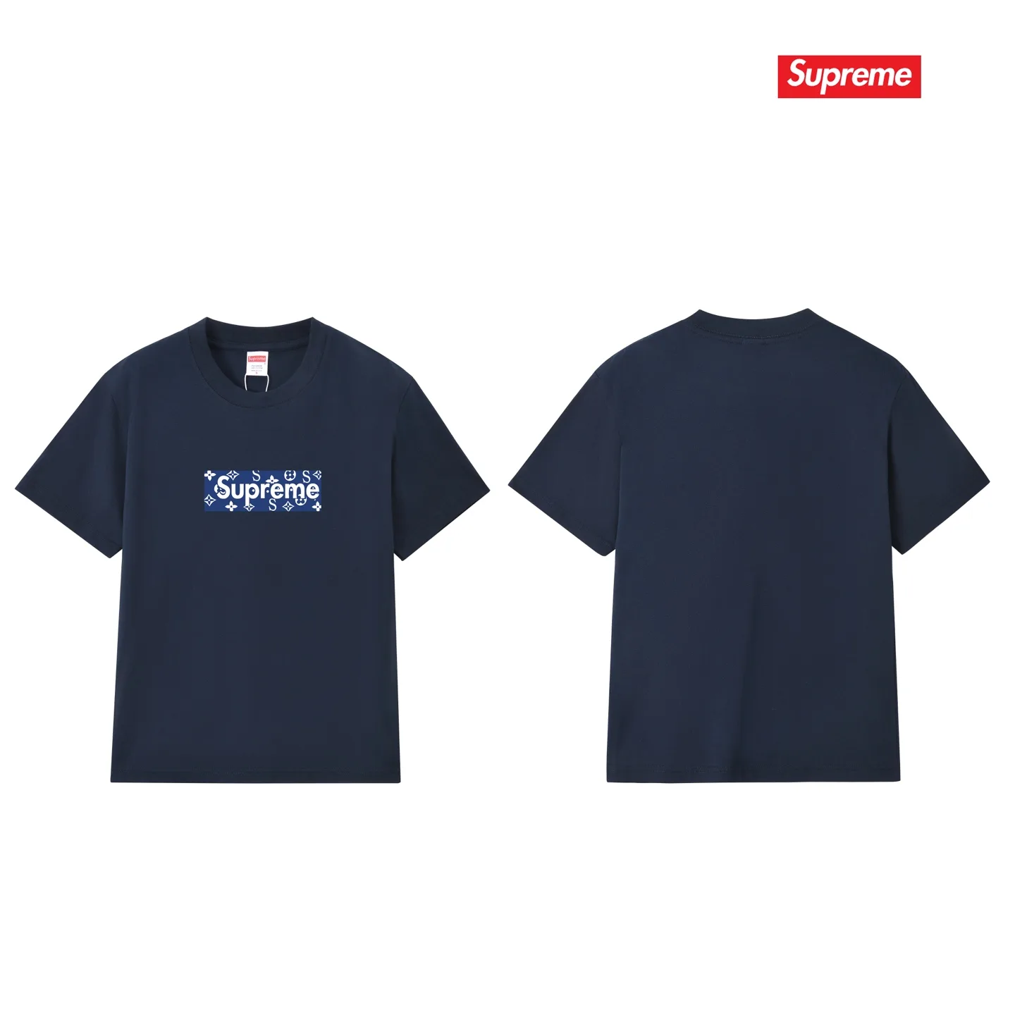 Monogram Box Logo Cotton T-Shirt D9012112 — view 10