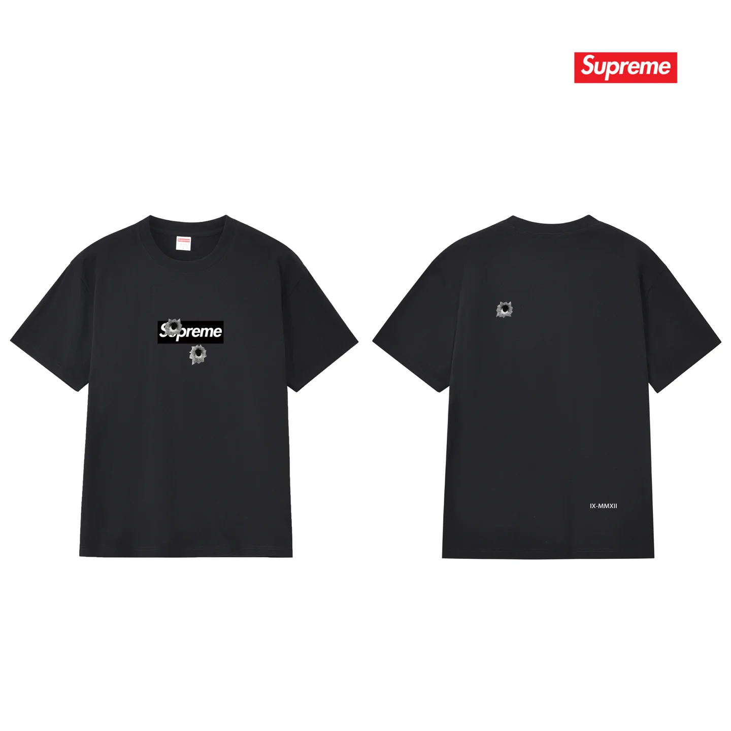 Box Logo Print Cotton T-Shirt D4015781 — view 2