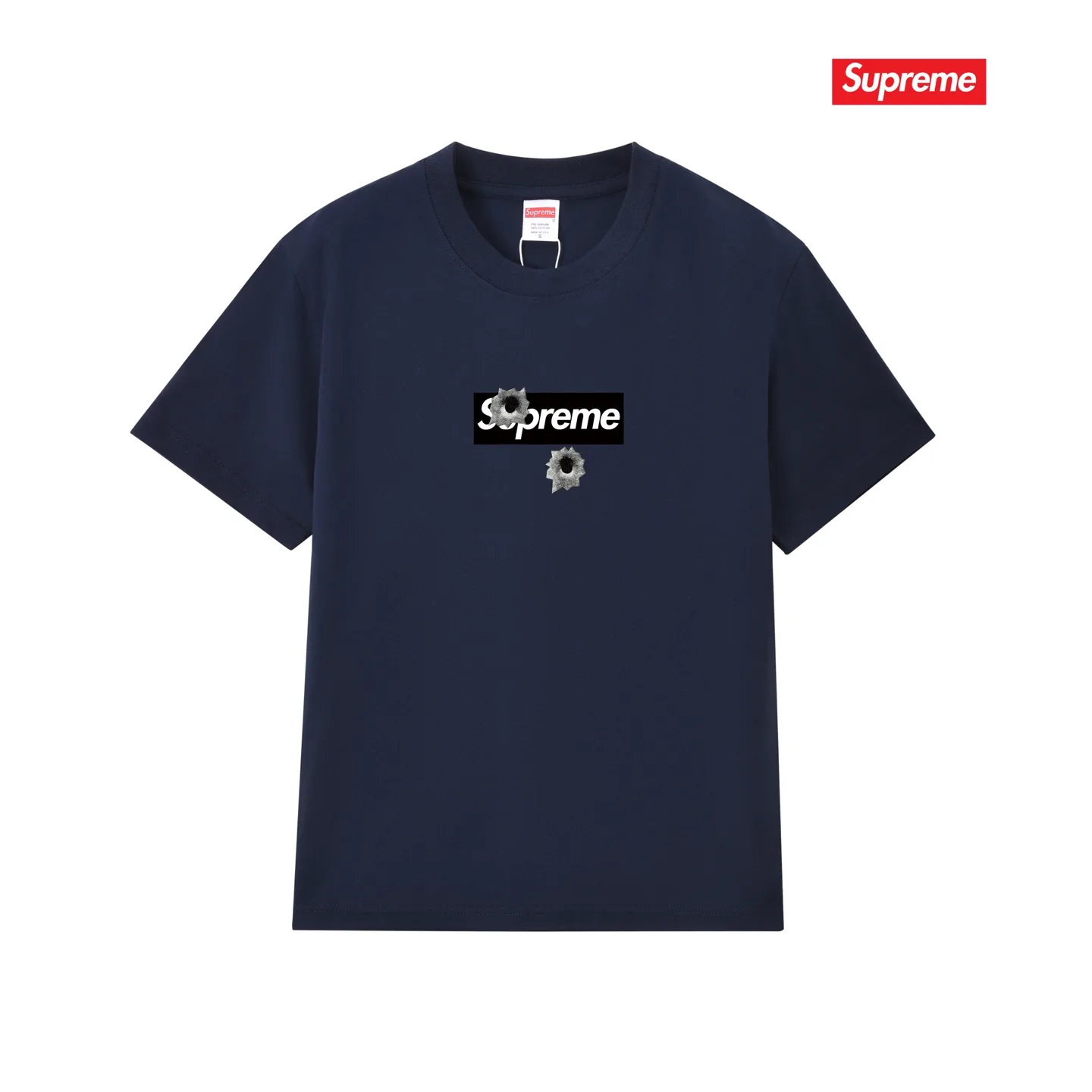 Box Logo Print Cotton T-Shirt D4015781 — view 12
