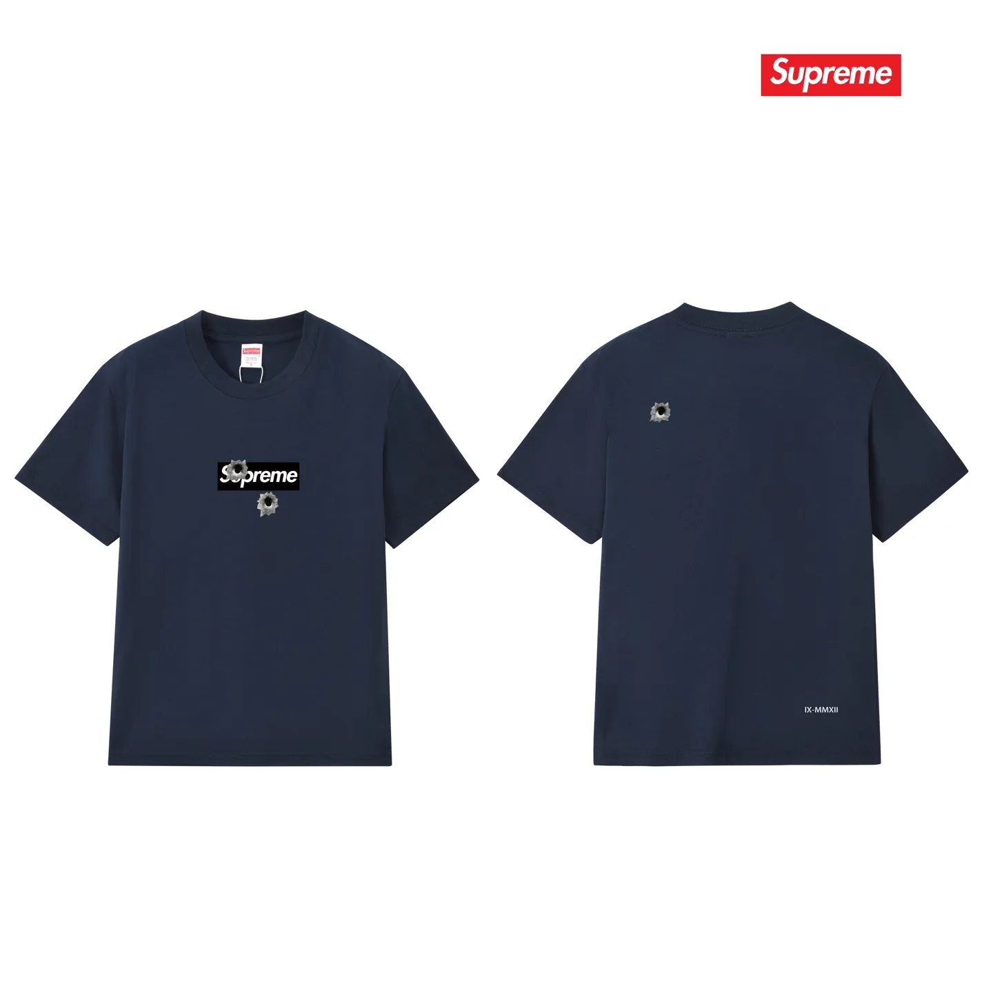 Box Logo Print Cotton T-Shirt D4015781 — view 13