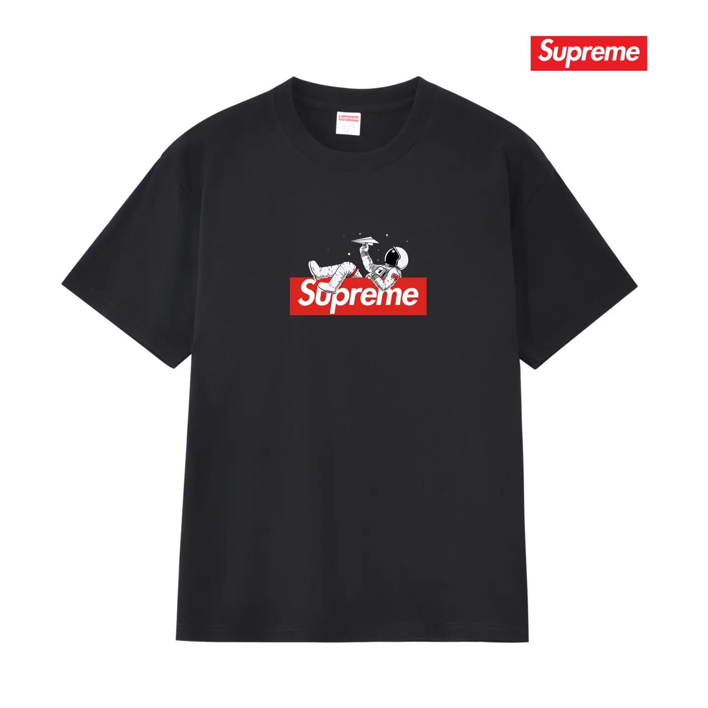 Astronaut Box Logo Cotton T-Shirt D4015780