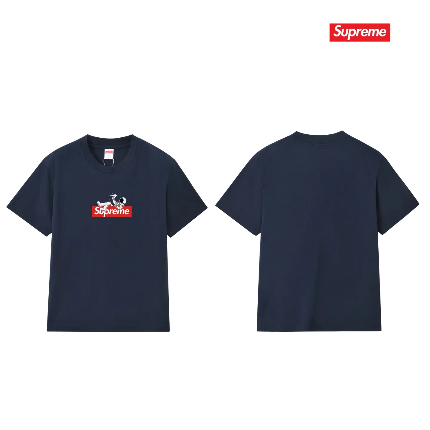 Astronaut Box Logo Cotton T-Shirt D4015780 — view 10