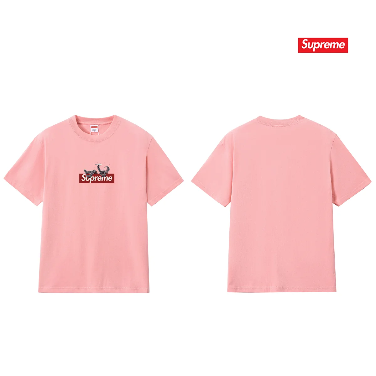 Astronaut Box Logo Cotton T-Shirt D9012110 — view 8