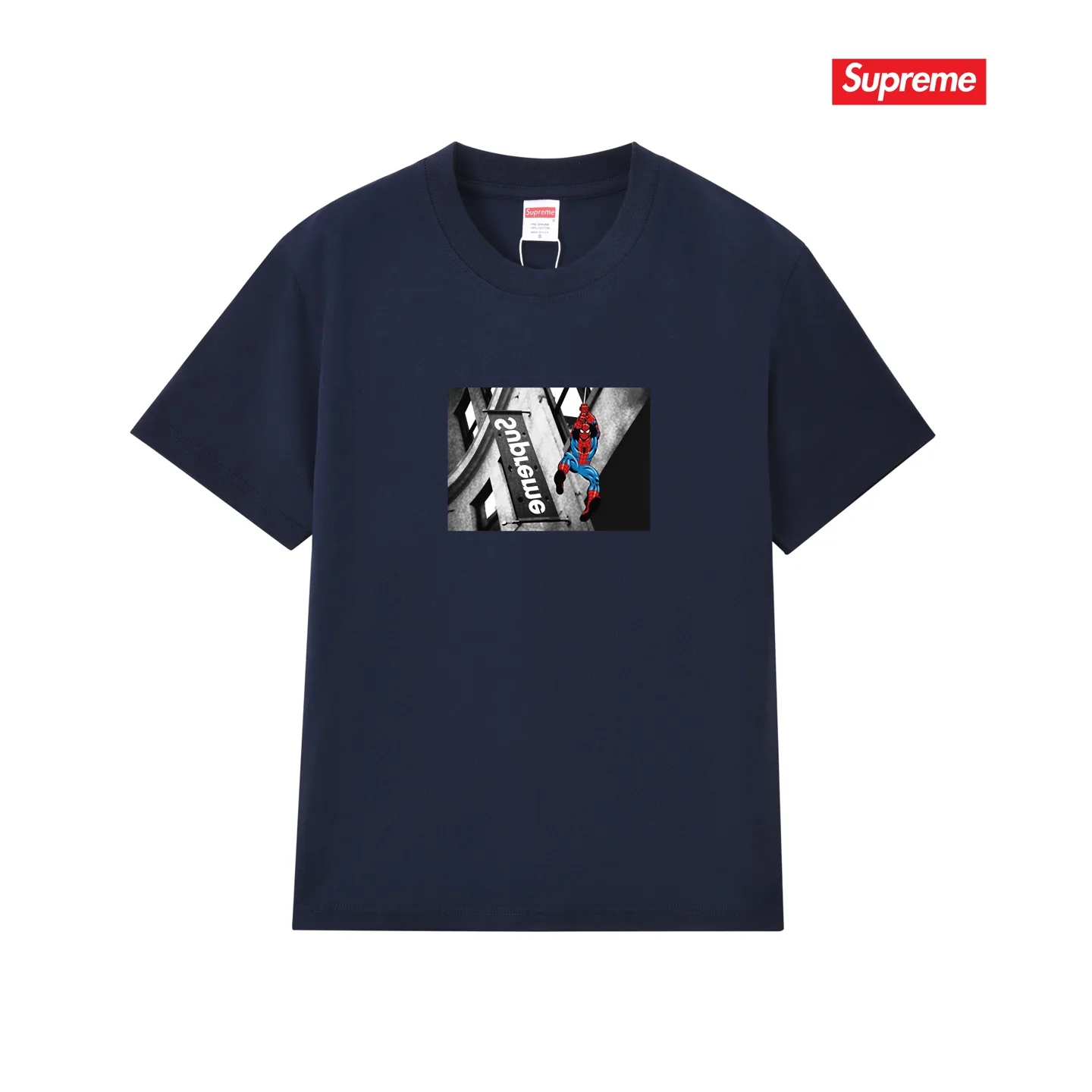 Spider-Man Graphic Print Cotton T-Shirt D4015779 — view 9