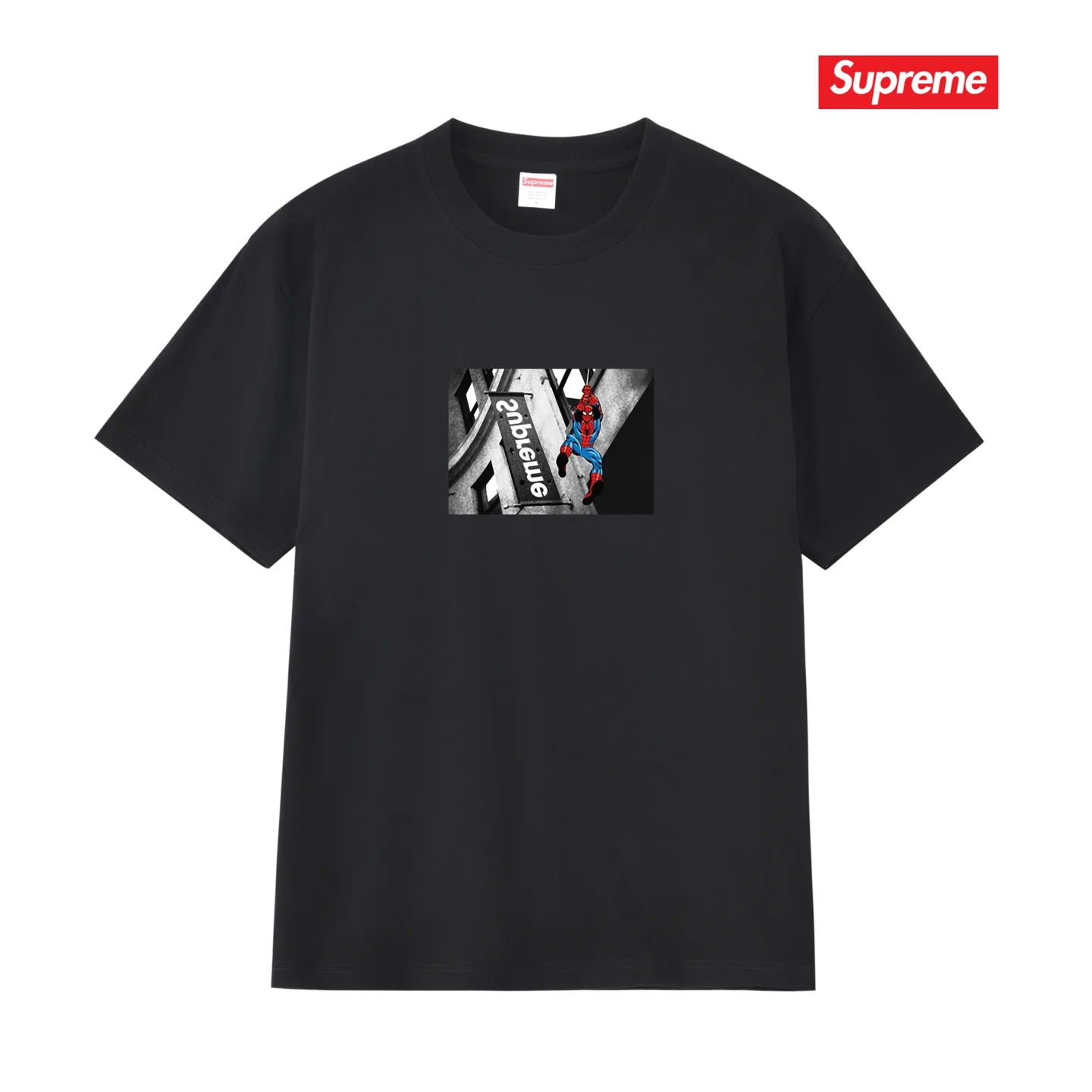 Spider-Man Graphic Print Cotton T-Shirt D9012109