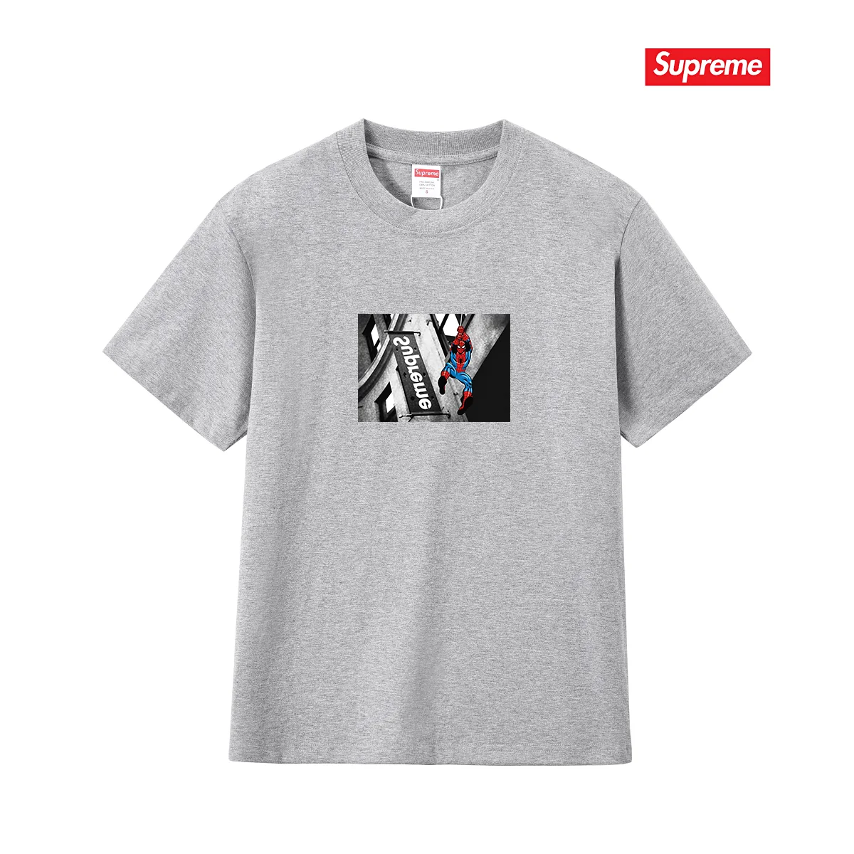 Spider-Man Graphic Print Cotton T-Shirt D9012109 — view 5