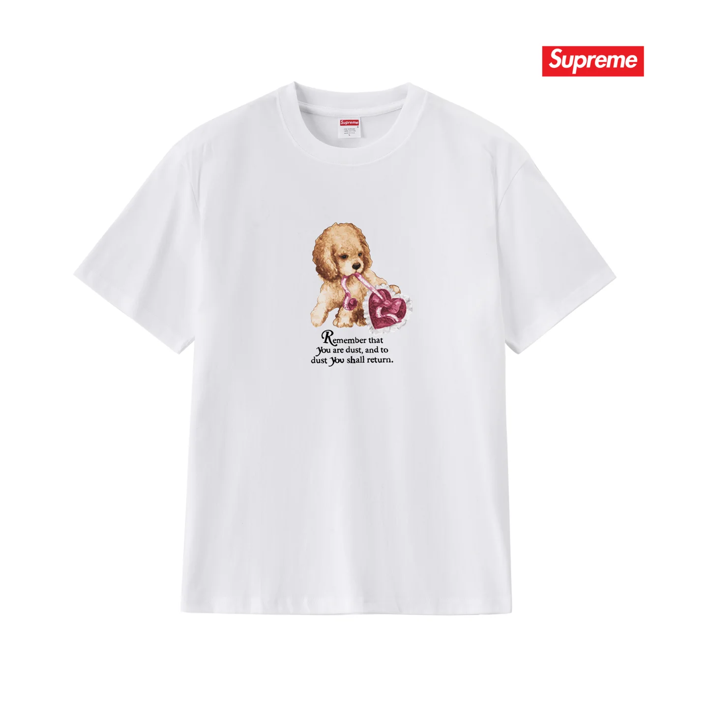 Dust Graphic Print Cotton T-Shirt D9012108 — view 3