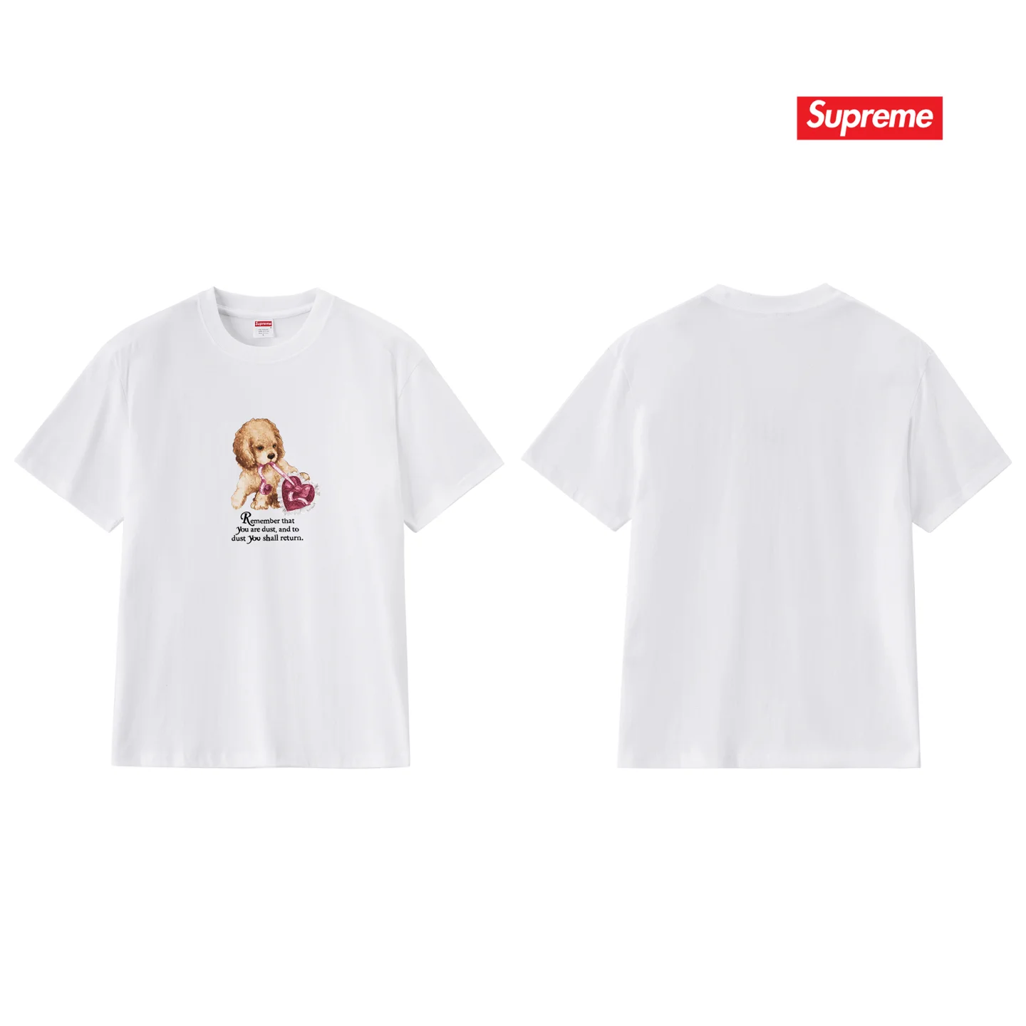 Dust Graphic Print Cotton T-Shirt D9012108 — view 4