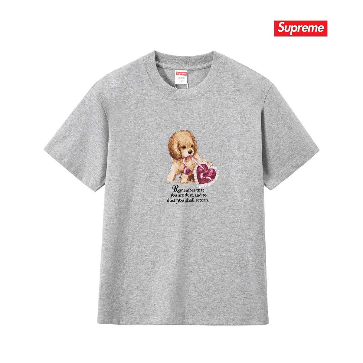 Dust Graphic Print Cotton T-Shirt D9012108 — view 7