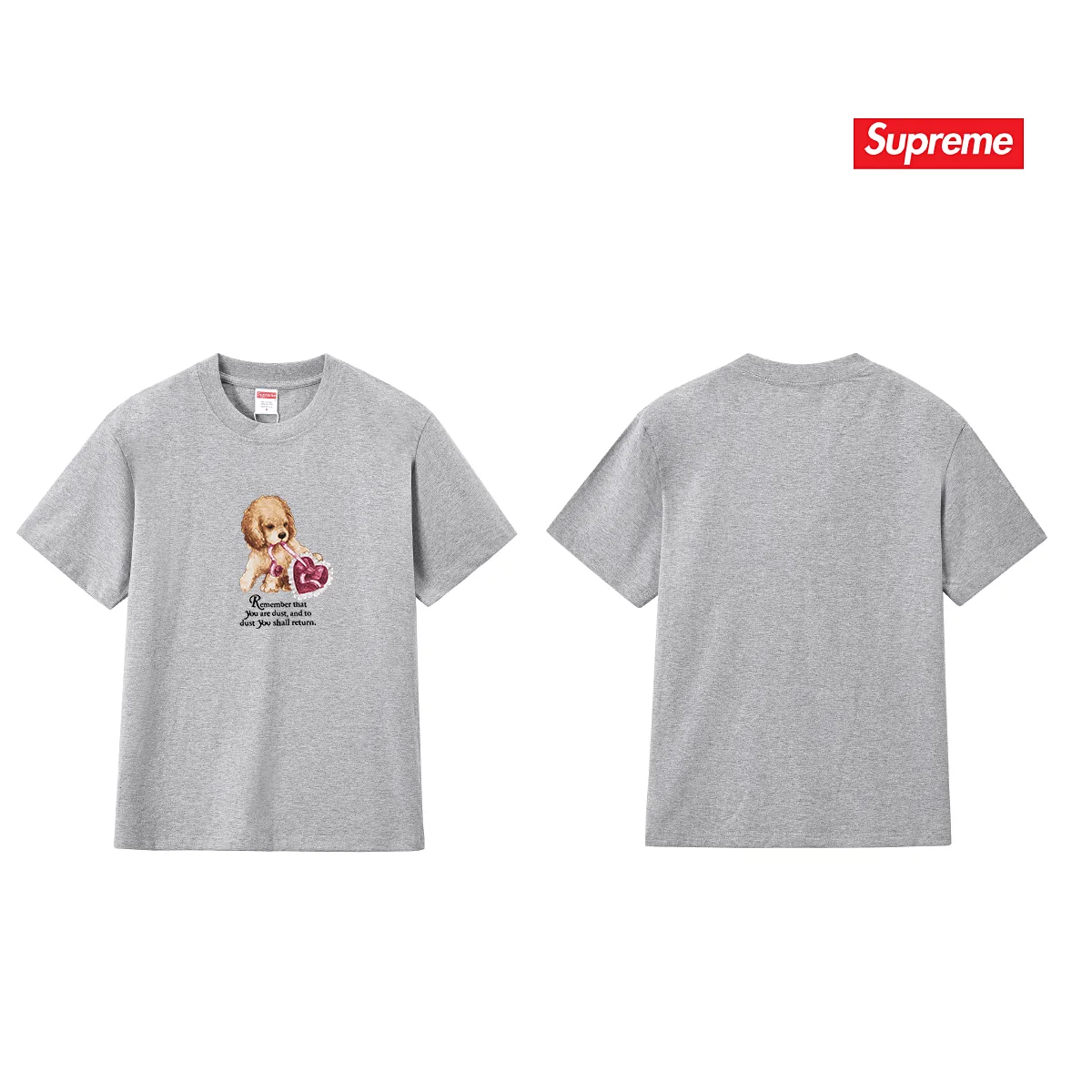 Dust Graphic Print Cotton T-Shirt D9012108 — view 8
