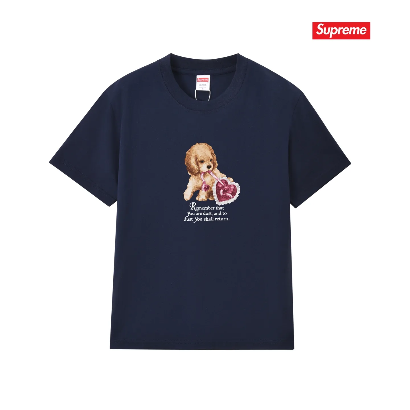 Dust Graphic Print Cotton T-Shirt D9012108 — view 9