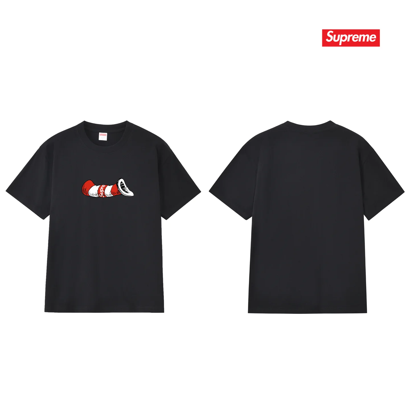 Cat in the Hat Graphic Print T-Shirt D9012106 — view 2
