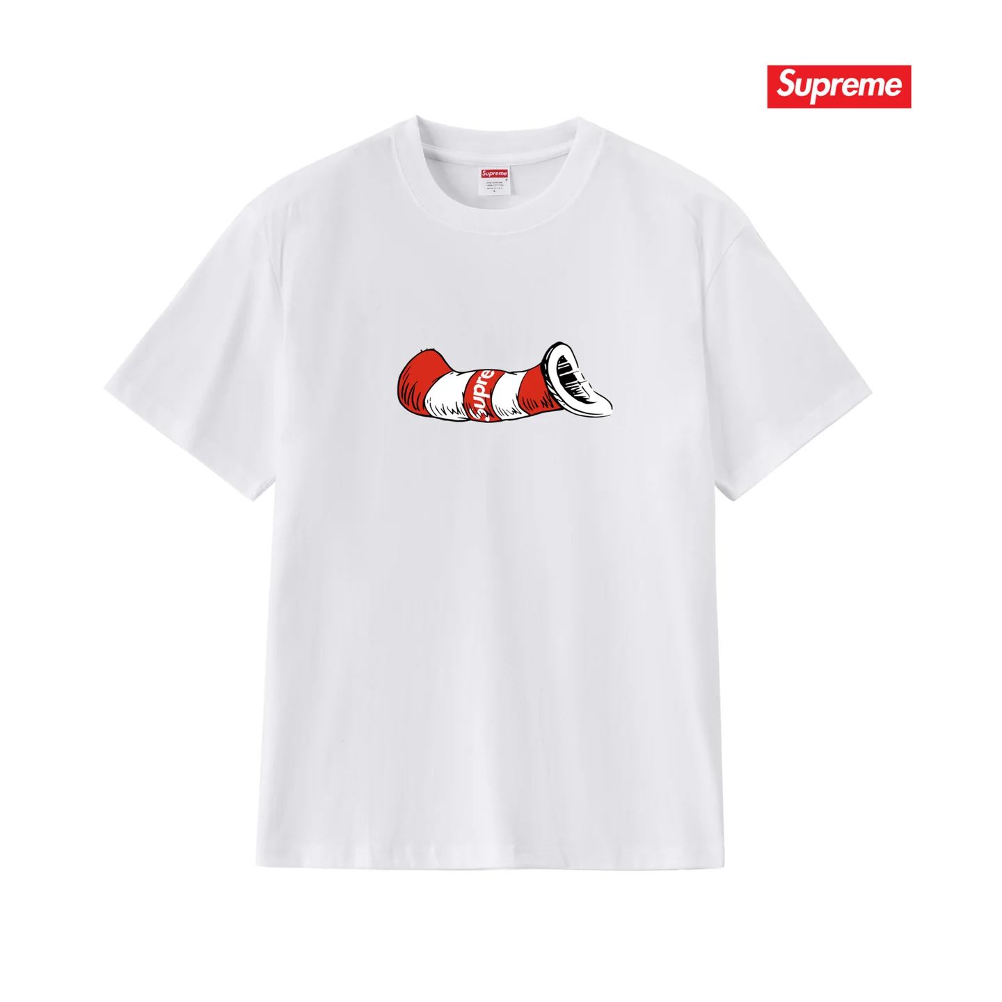Cat in the Hat Graphic Print T-Shirt D9012106 — view 3