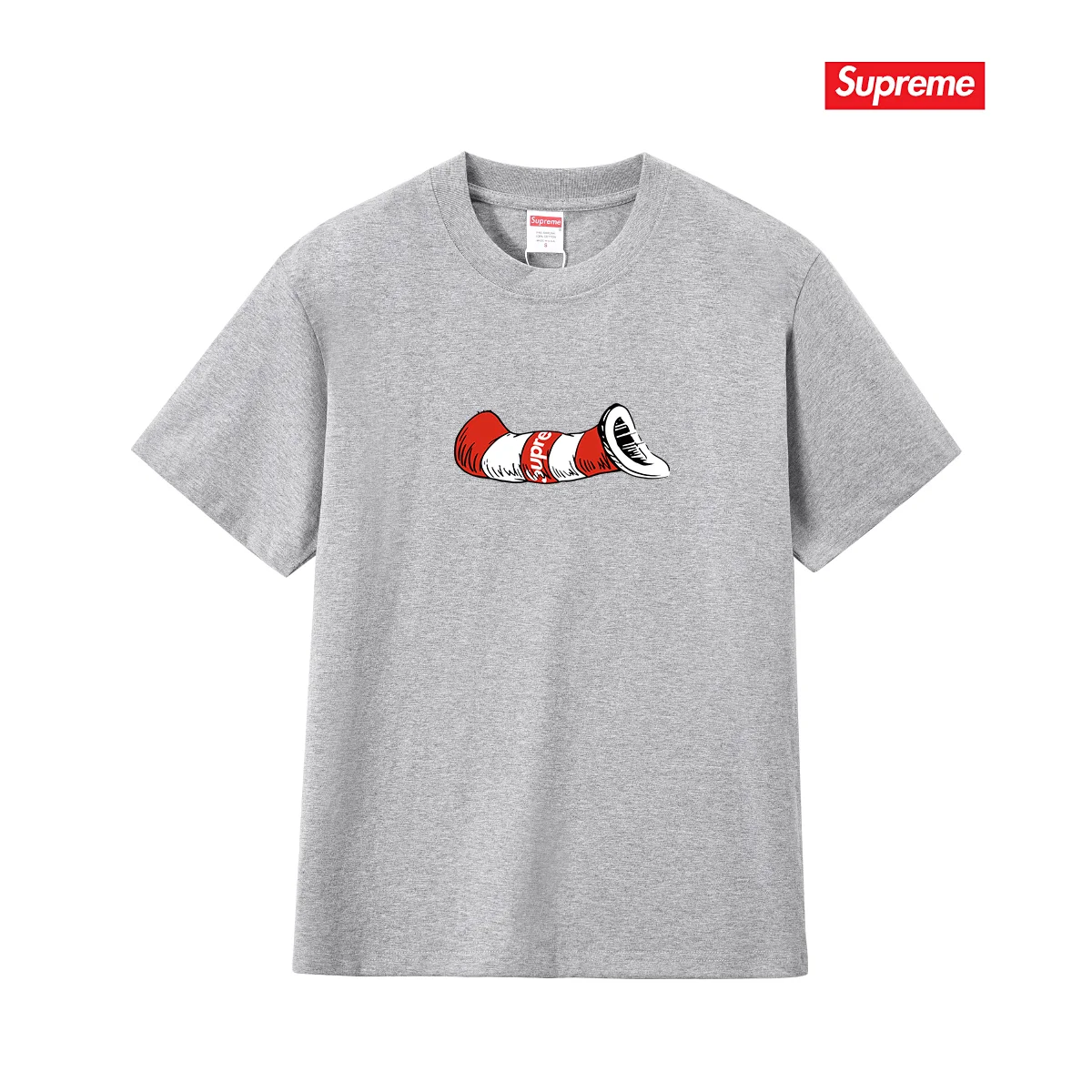 Cat in the Hat Graphic Print T-Shirt D9012106 — view 5