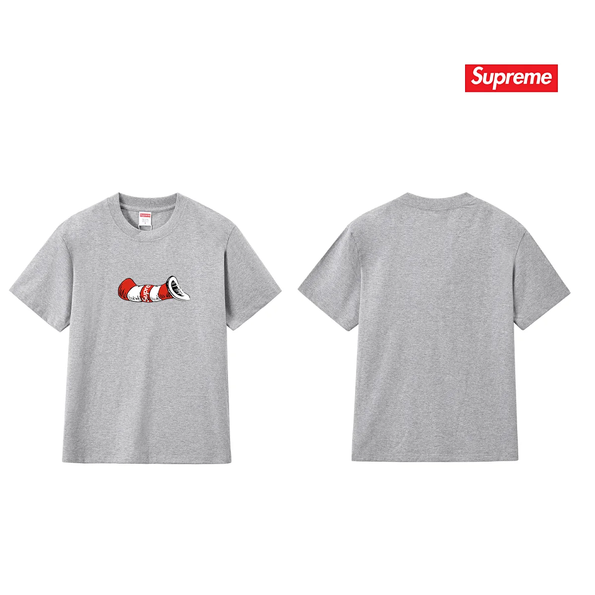 Cat in the Hat Graphic Print T-Shirt D9012106 — view 6