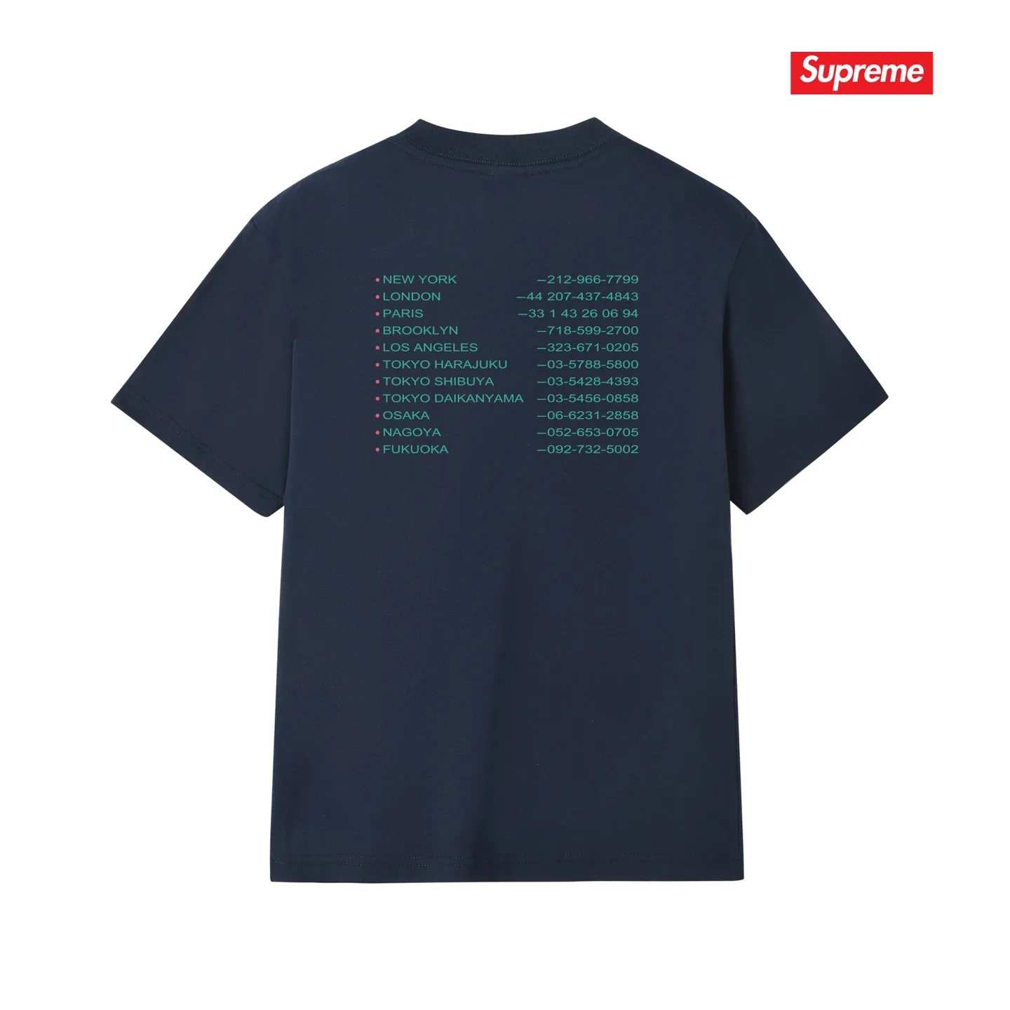 Supreme New Shit Graphic Logo T-Shirt D4015775 — view 14