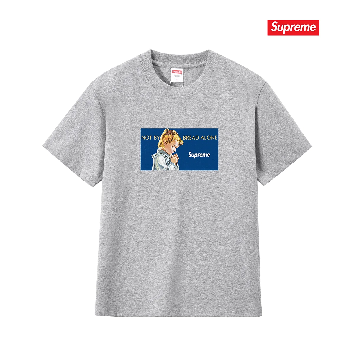 Supreme Not By Bread Alone Graphic T-Shirt D4015774 — view 5