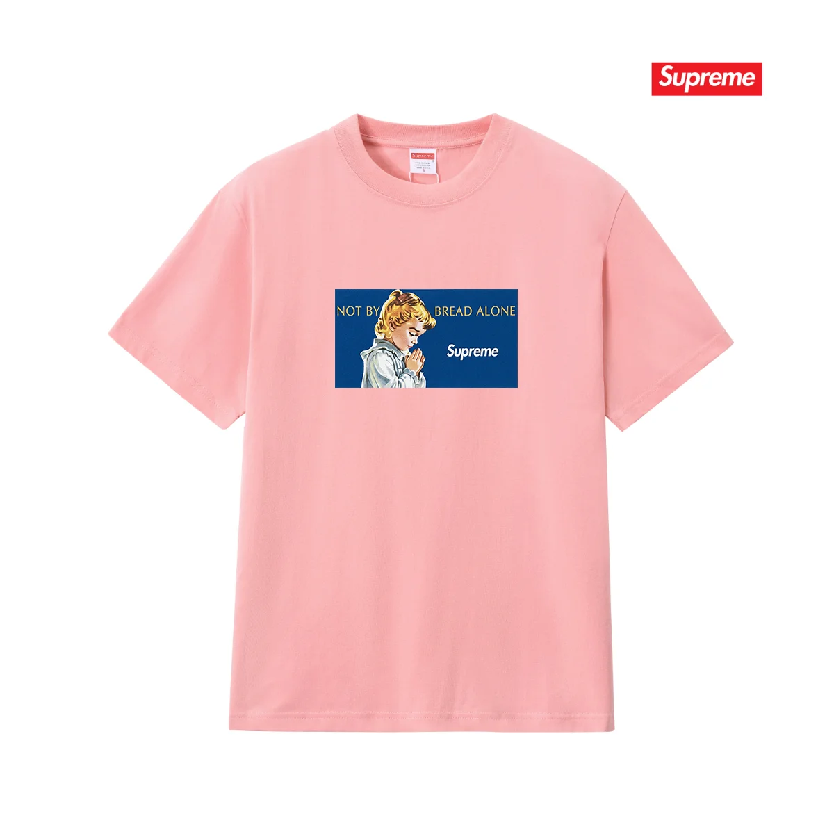 Supreme Not By Bread Alone Graphic T-Shirt D4015774 — view 7