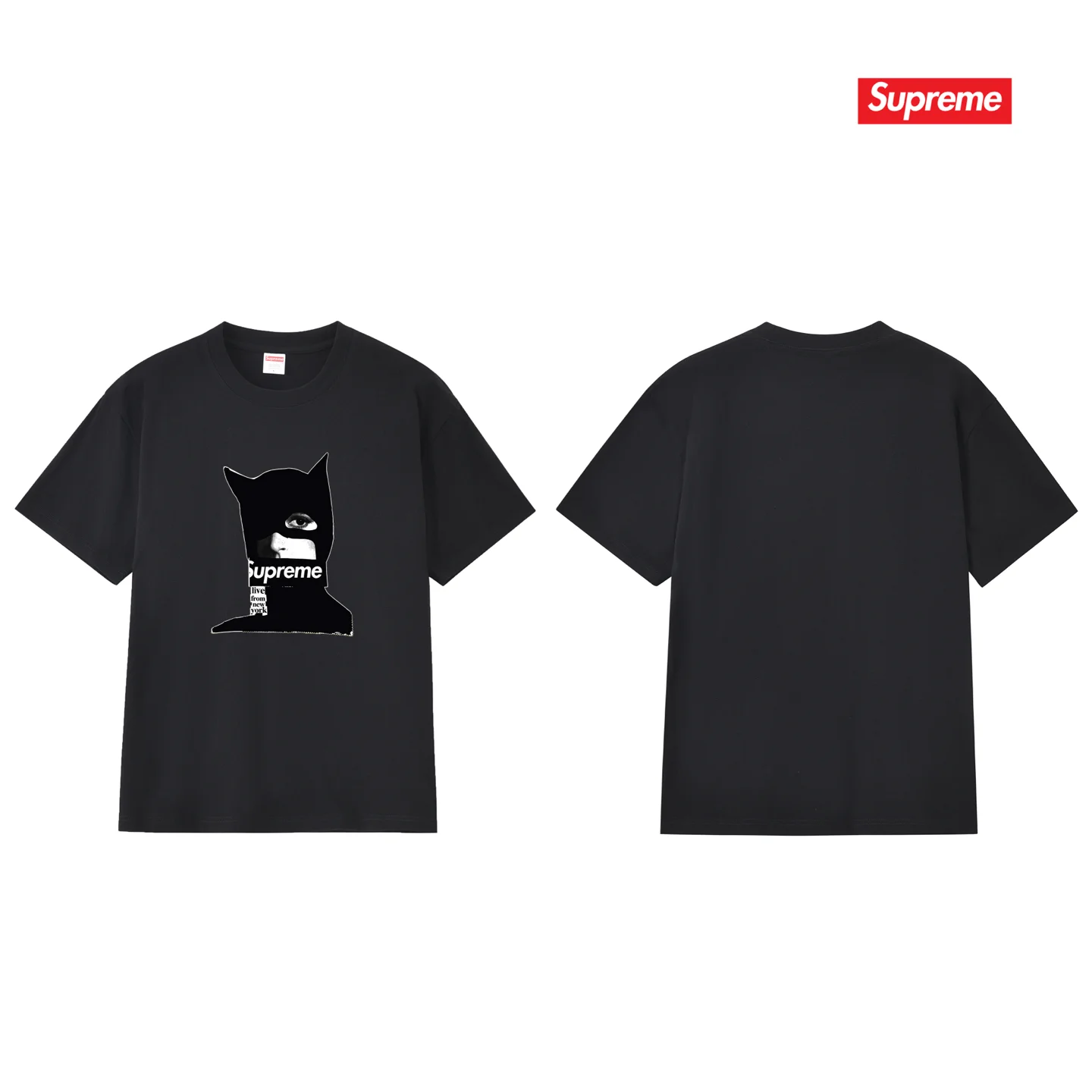 Catwoman Box Logo Graphic T-Shirt D4015773 — view 2
