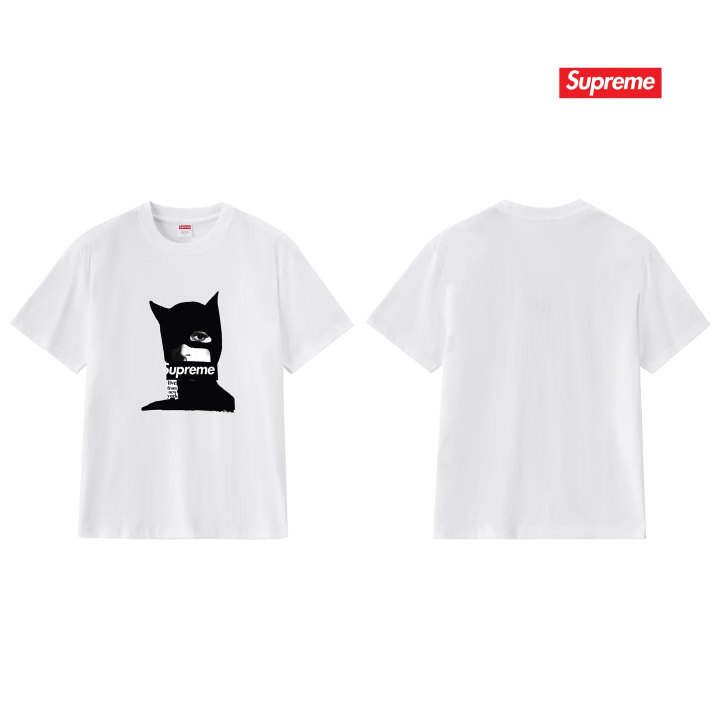 Catwoman Box Logo Graphic T-Shirt D4015773 — view 4