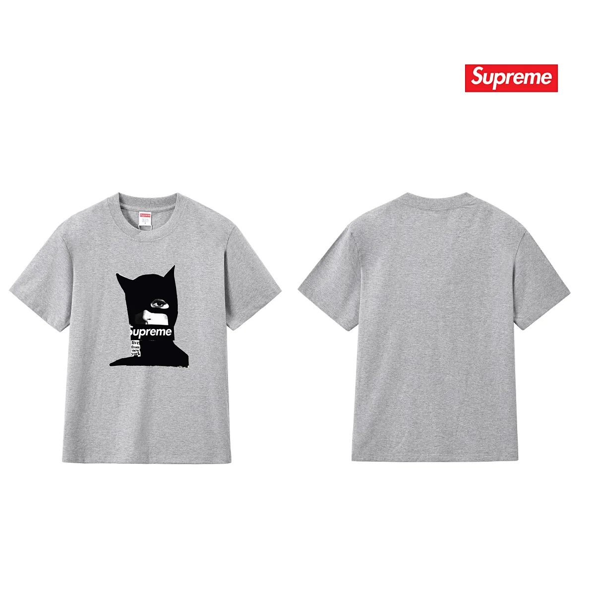 Catwoman Box Logo Graphic T-Shirt D9012103 — view 6