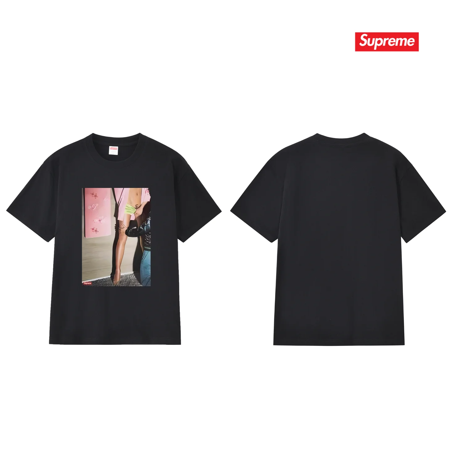 Supreme Model Graphic Print T-Shirt D9012102 — view 2