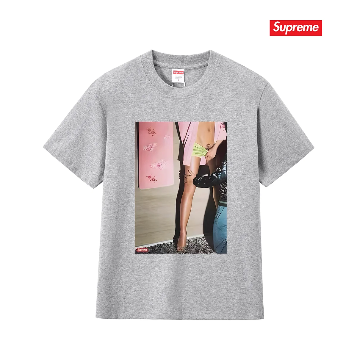Supreme Model Graphic Print T-Shirt D9012102 — view 5