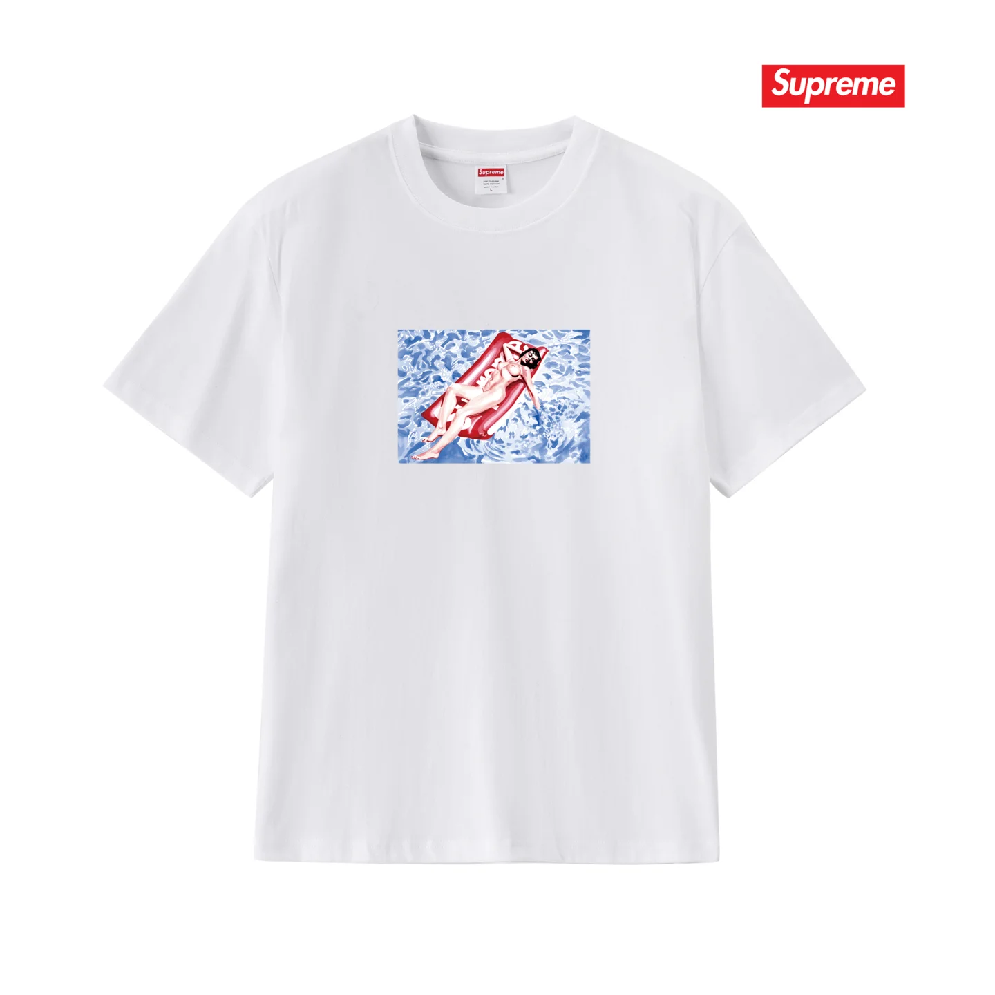 Supreme Float Graphic Cotton T-Shirt D4015771 — view 3