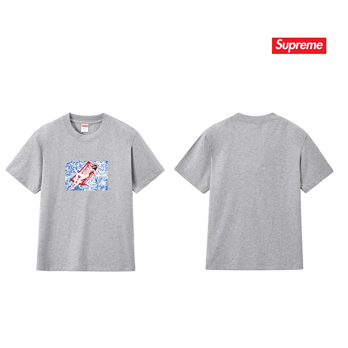 Supreme Float Graphic Cotton T-Shirt D4015771 — view 6