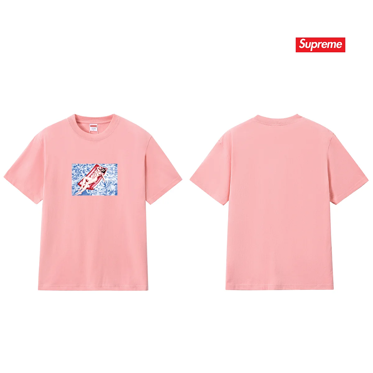 Supreme Float Graphic Cotton T-Shirt D4015771 — view 8