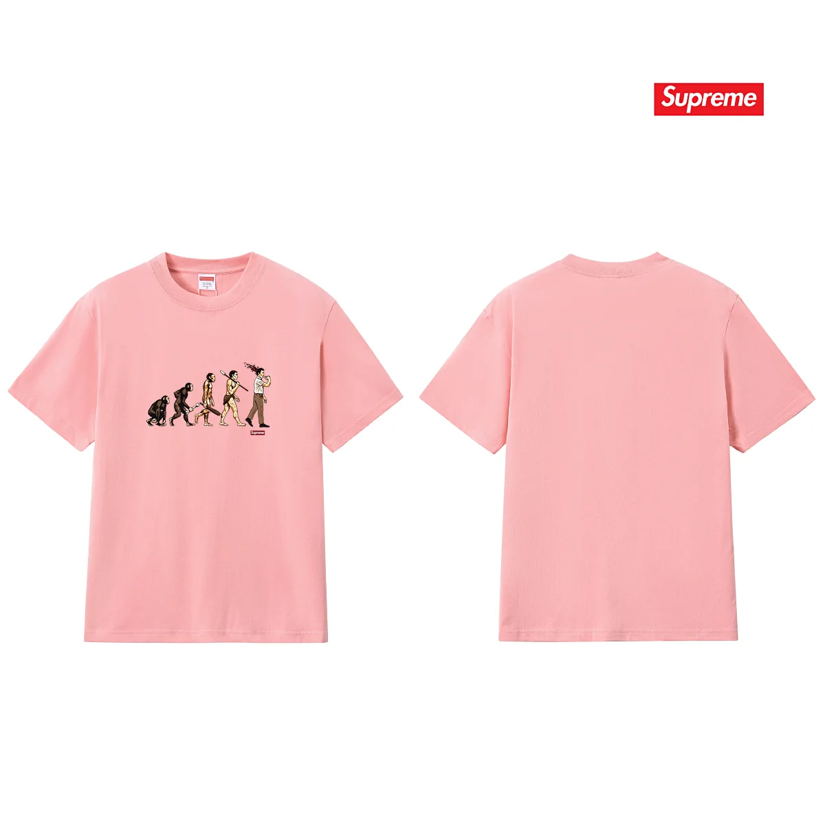 Evolution Graphic Print Cotton T-Shirt D9012100 — view 8