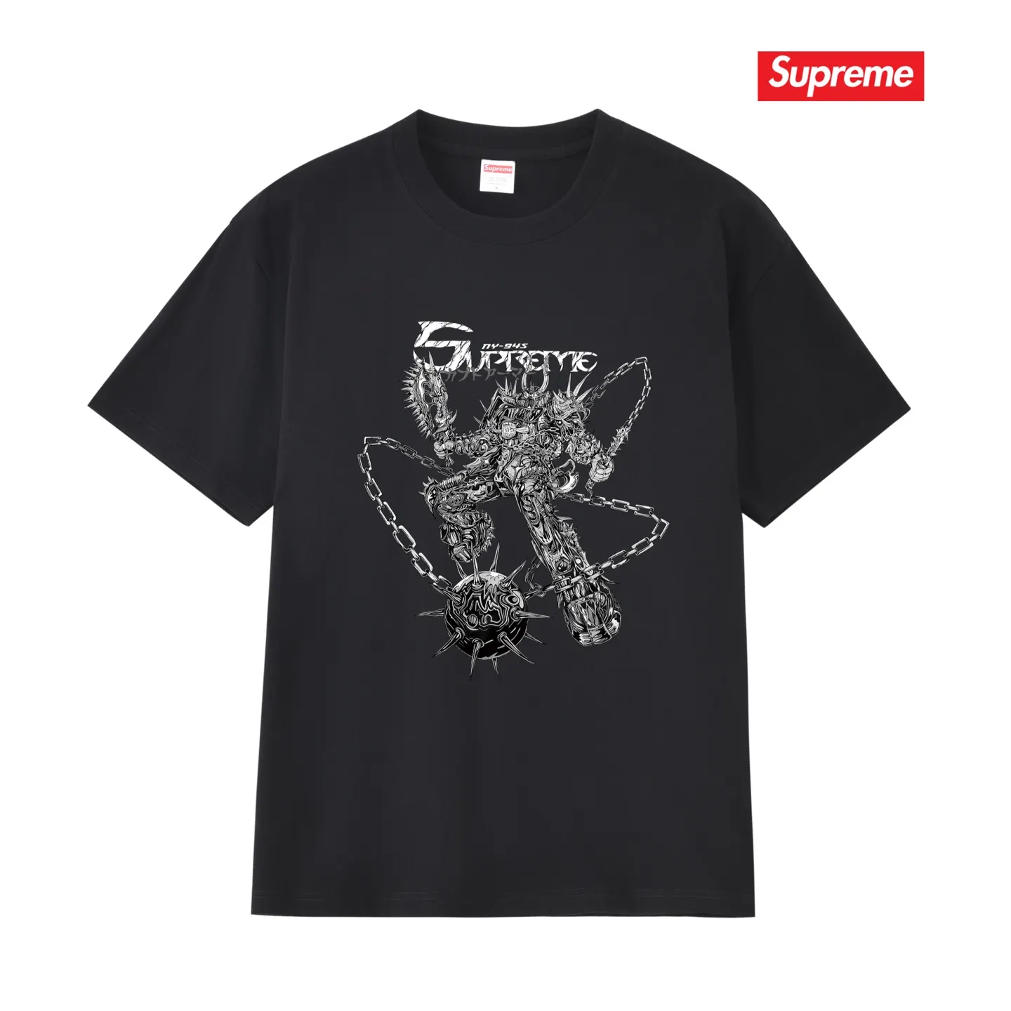 Spikes Logo Graphic T-Shirt D4015768