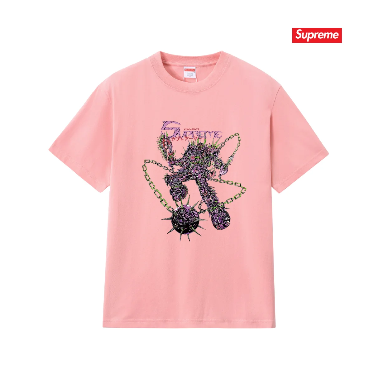 Spikes Logo Graphic T-Shirt D4015768 — view 7