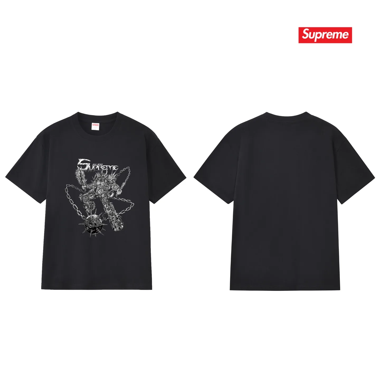 Spikes Graphic Logo T-Shirt D9012098 — view 2