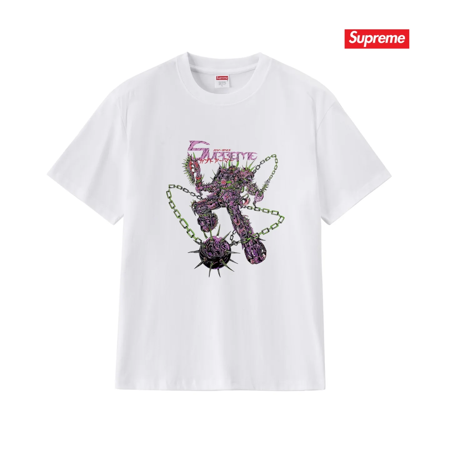 Spikes Graphic Logo T-Shirt D9012098 — view 3
