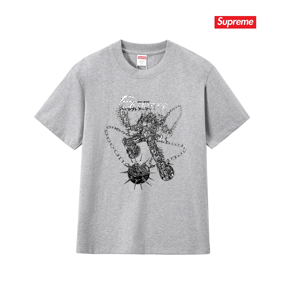 Spikes Graphic Logo T-Shirt D9012098 — view 5
