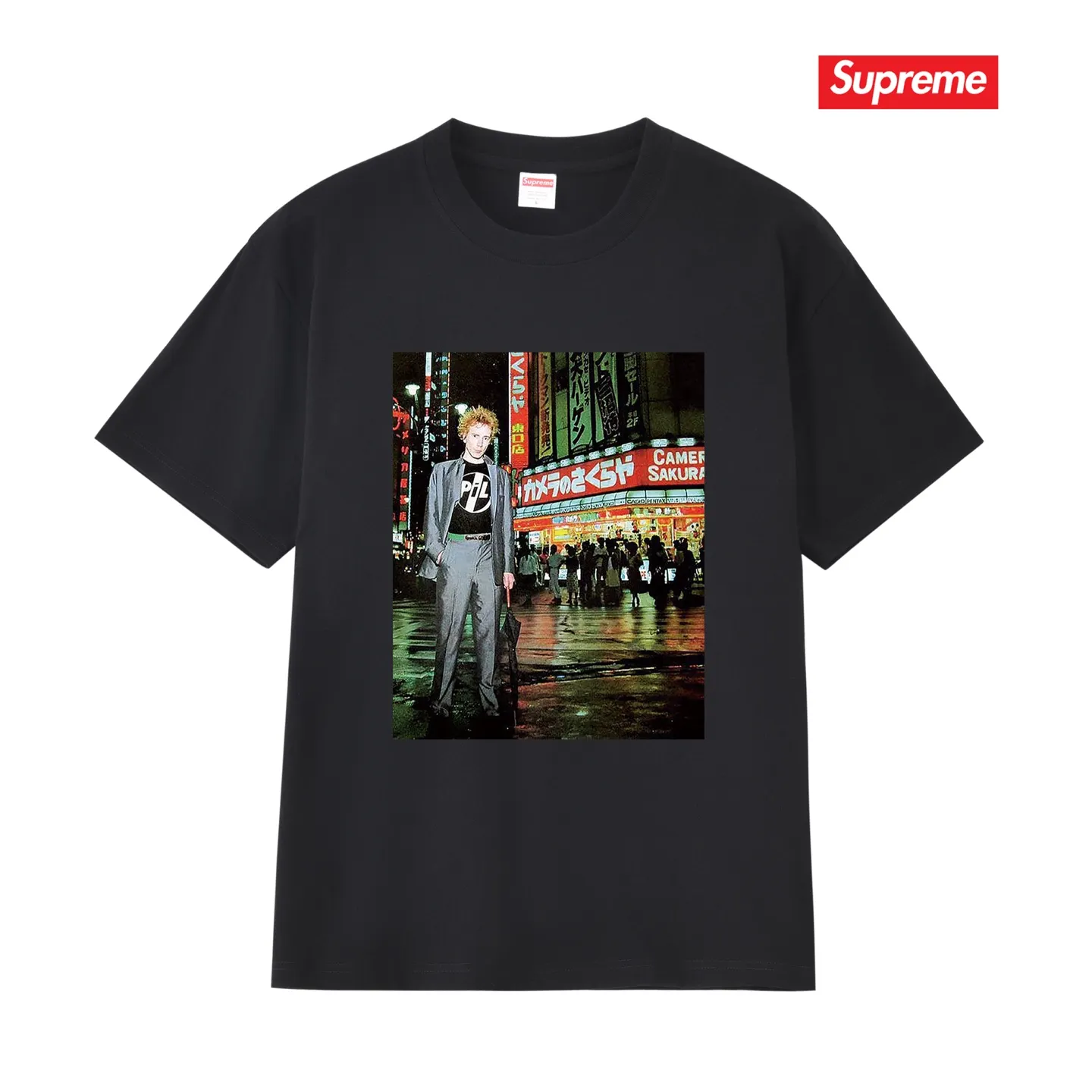 Supreme x Public Image Ltd Photo Print T-Shirt D4015767