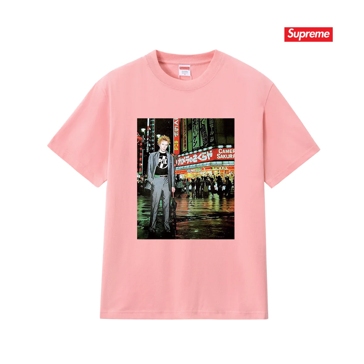 Supreme x Public Image Ltd Photo Print T-Shirt D9012097 — view 10
