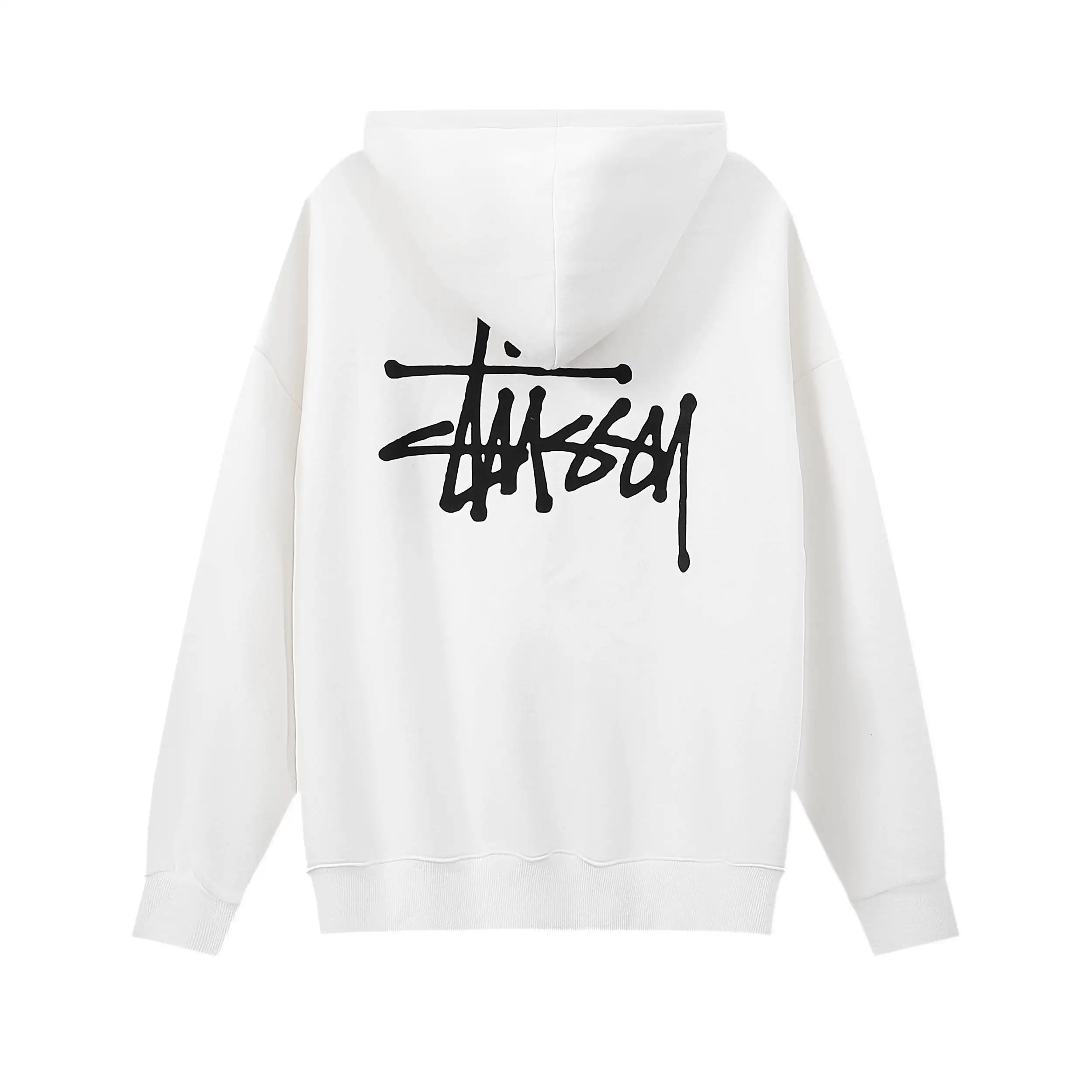 Logo-Print Cotton-Blend Jersey Hoodie D8516039 — view 4