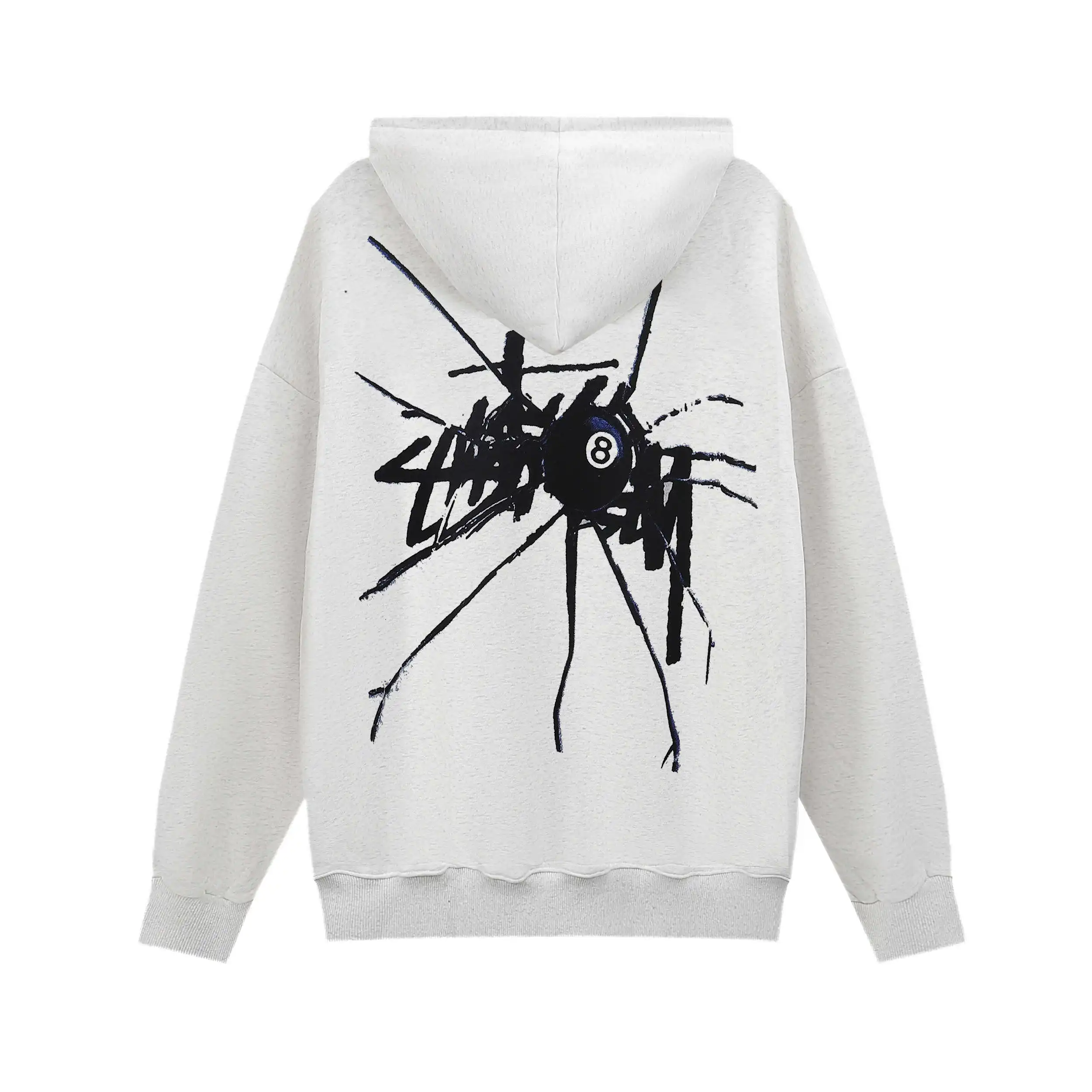 Logo Print Cotton-Blend Hoodie D8516043 — view 2