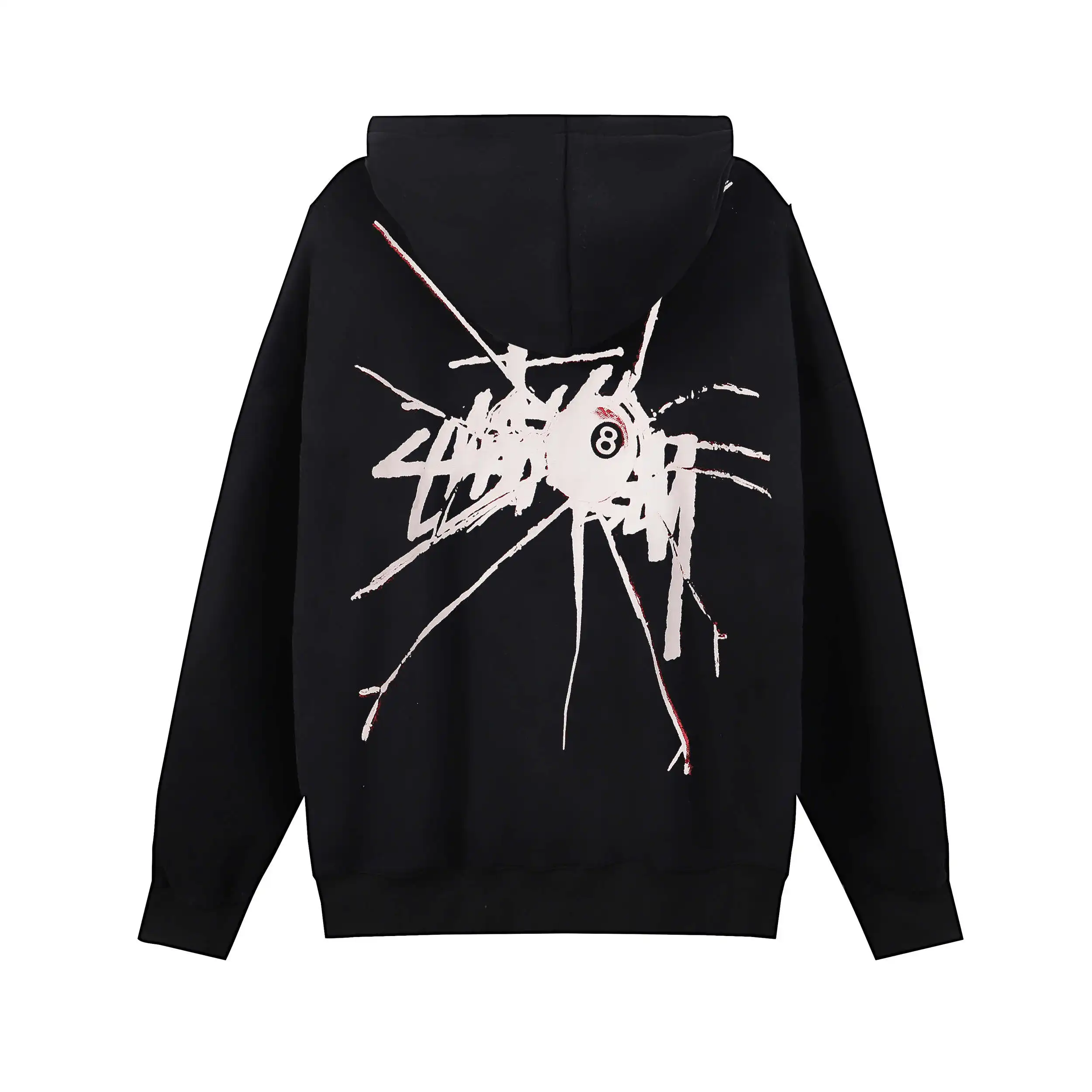 Logo Print Cotton-Blend Hoodie D8516043 — view 4