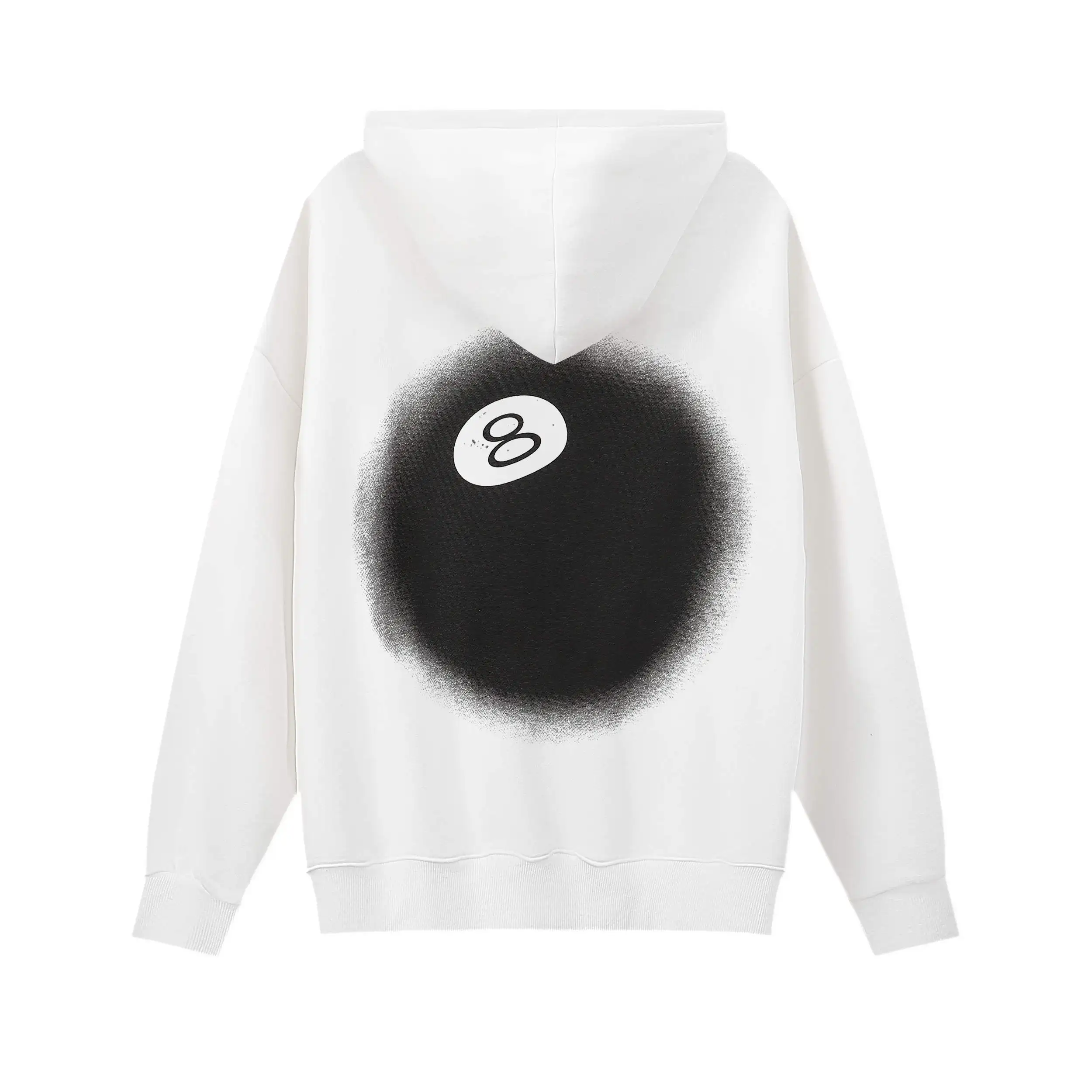 Logo-Print Cotton-Blend Hoodie D8516041 — view 2